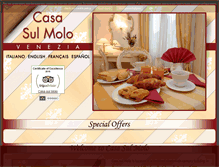 Tablet Screenshot of casasulmolo.it